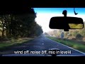 HD1a in car footage