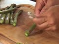 Preparing and Blanching Vegetables