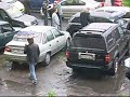 Russian car accident!