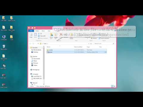 how to lock a folder in windows 7