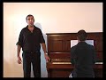 Contratenor Sebastián de los Santos - Eja Mater - Pergolesi