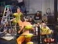 CZW ladder match JC Bailey vs. Sunjay Dutt CZW ladder match JC Bailey vs. Sunjay Dutt