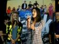 Lea Michele singing "Blue Wind" Glee tour