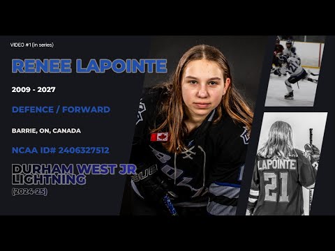 Renee Lapointe (2009 - 2027) U15AA game highlights from 2023-24 season