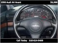 www.calwestmotors.com This 1998 Audi A4 Avant is available from Cal West Motors. For details, call us at 510-614-9400