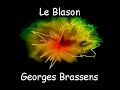 Le Blason - Georges Brassens Le Blason - Georges Brassens