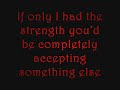 Saosin - I Can Tell (Lyrics)