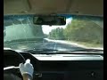 Volvo 740 turbo onboard Streetracing