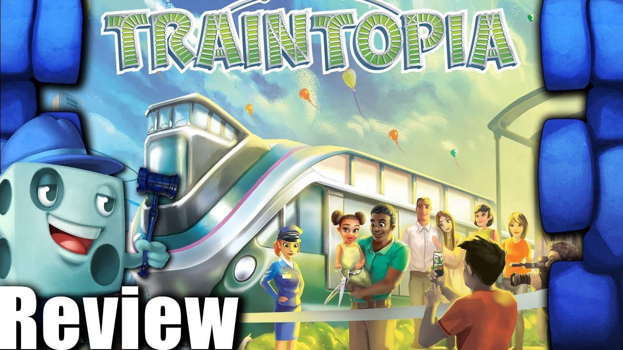 Traintopia Review - with Tom Vasel