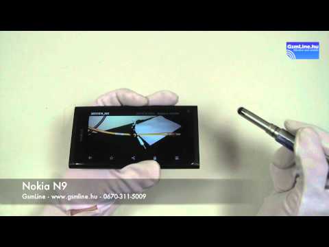Nokia N9 16GB teszt vide�