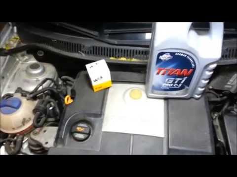 how to change oil vw polo