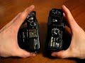 Panasonic LX3 vs. Canon G10 size comparison with some features side by side