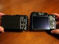 Panasonic LX3 vs. Canon G10 size comparison with some features side by side