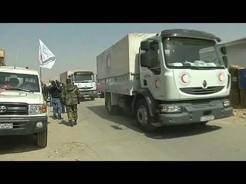 UN-Hilfskonvoi in Syrien erreicht Ost-Ghuta