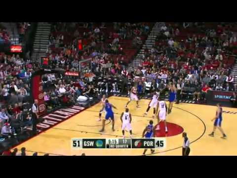 Golden State Warriors 87 – Portland Trail Blazers 90