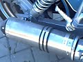 escape ixil en hyosung GV650 de papillon