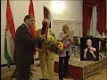 Átvette díszpolgári kitüntetését Nagykárolyi gróf Károlyi László Átvette díszpolgári kitüntetését Nagykárolyi gróf Károlyi László