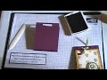 Stampin Up! Tutorial~3x3 Card Pouch