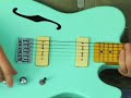 Demo Xaviere budget Guitar through Gibson tube amp Boss Ds1