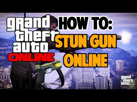 GTA 5 Online : Stun Gun Online Glitch - GTA 5 Online Stun Gun Glitch After Patch 1.14