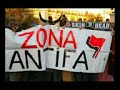 antifascistas.Disturbios en lavapies,Madrid