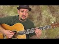acoustic blues scale - fun, easy beginner guitar