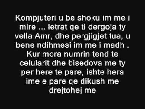 te urrej se te dua tekste lyrics per babin tim