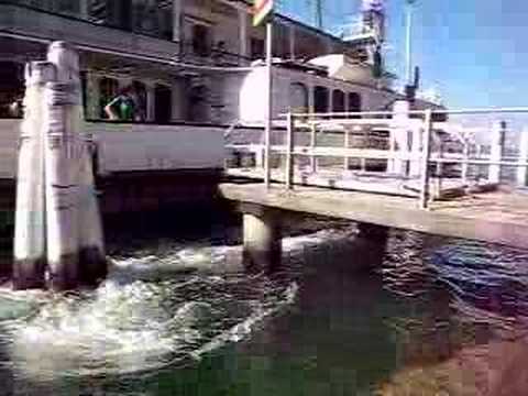 Paddle wheel ship Unterwalden