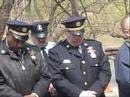 Msgr Mannion Dedicates Plaque for Park Guard McKenna