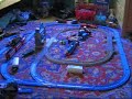 Trackmaster Rheaneas and the Dinosaur, and pulling coaches