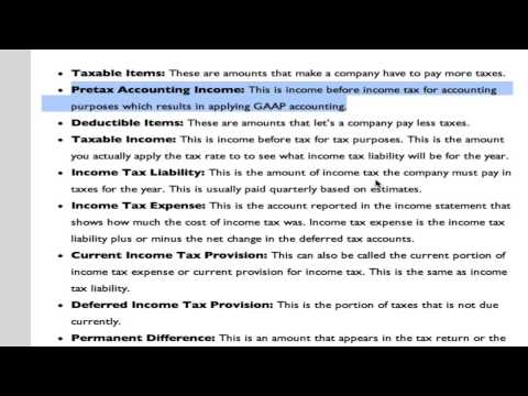 how to accrue income tax expense