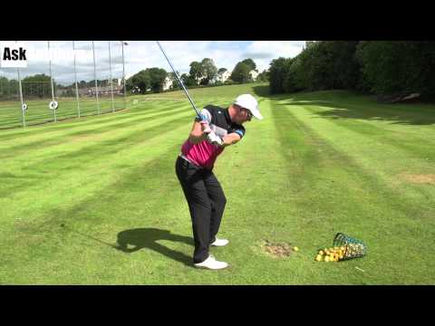 Centred Golf Turn and Extend For Better Shots