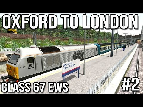 how to go to oxford from london by train