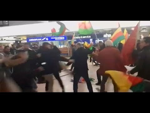 Proteste in Hannover: Kurden- und Türkei-Anhänger g ...