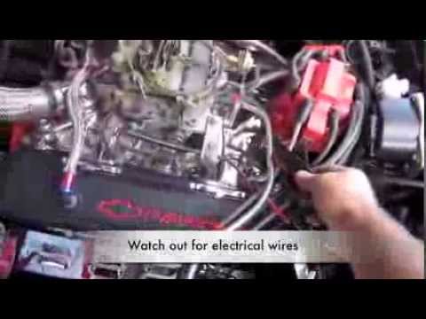 how to set engine timing