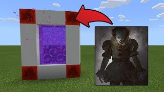 How To Make a Portal to the IT Dimension in MCPE (Minecraft PE)