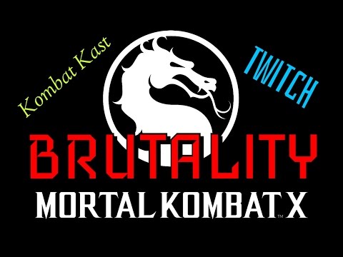 All Brutalities & Character Intros from Live Stream - Mortal Kombat X