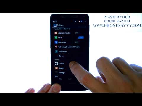 how to set ringtone on motorola electrify m