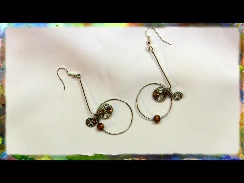 how to fasten hoop earrings