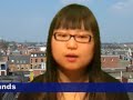 Yun, student from China in The Netherlands