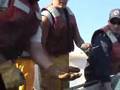 Floy Tag attached to Sturgeon