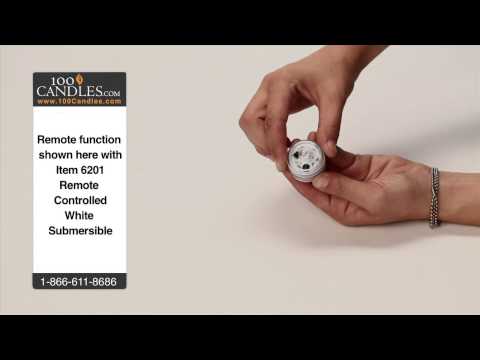 Remote Controlled Red Submersible LED Light