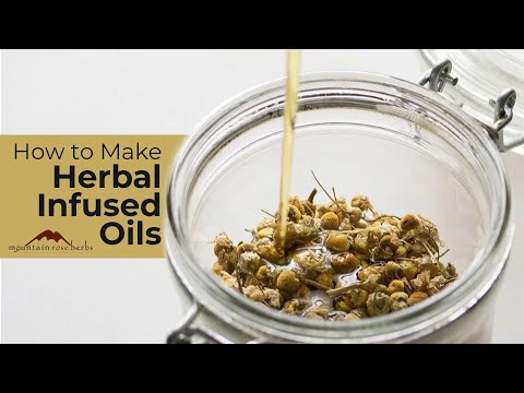 Oils - http://www.mountainroseherbs.com/ Learn how to make herbal infused oils that you can use for herbal salve, lip balm recipes, or by itself as an herb oil. In ...