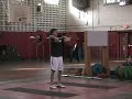 Emory Weightlifting - Kyle Smith at the War Eagle Classic