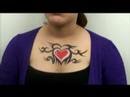 Tribal Necklace Body Art Design