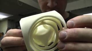 3D printed gyro cube sphere thing time lapse