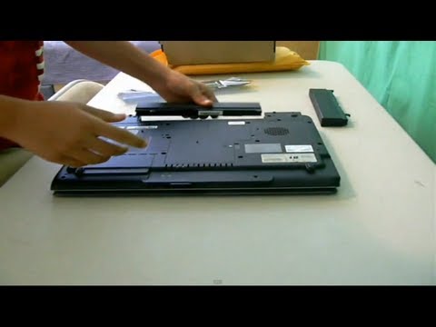 how to a laptop battery