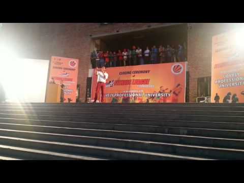 Kanth Kaler | Live Perform | Closing Ceremony | Lovely University 25/09/2013