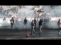 Shakedown Drag Radial 1st round 200 MPH side-by-side!! Hinzman v Big Daddy