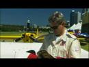 Red Bull Air Race World Champ Mike Mangold eating sauerkraut